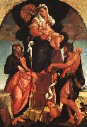 BASSANO, Jacopo Madonna and Child with Saints ff